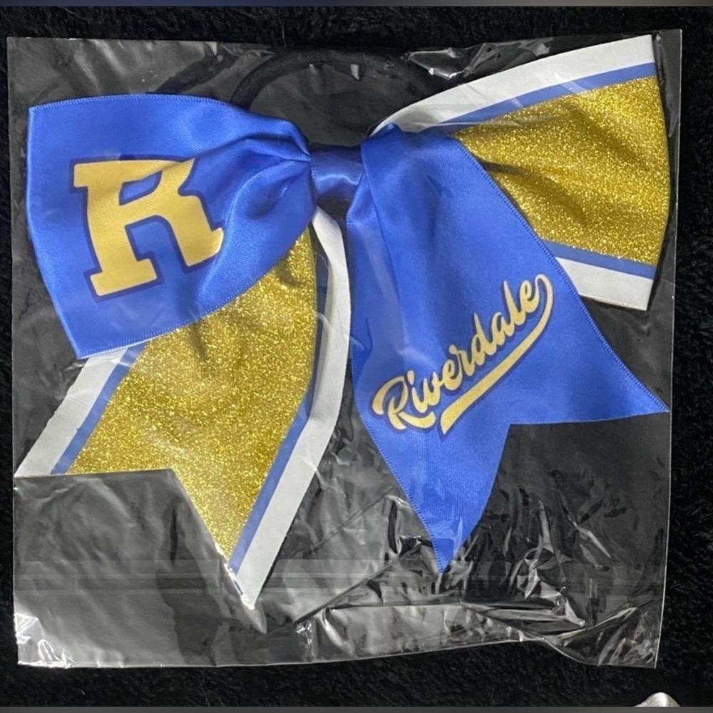 New Dolls Kill x Archie Comics Riverdale Cheerleader Costume Uniform Set XS💙📣💛 - Picture 4 of 8